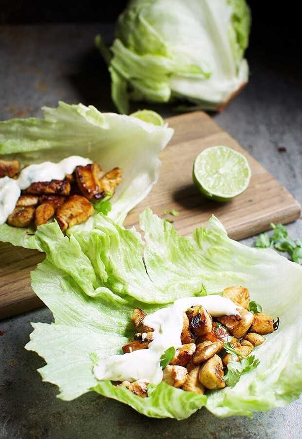 Cena keto con pollo